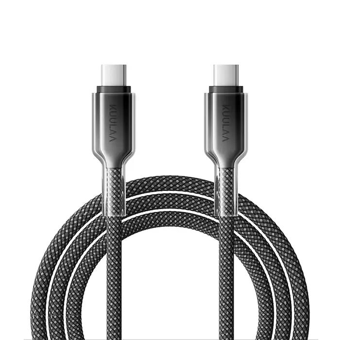 KUULAA câble USB C vers USB Type C câble PD 60W cordon de chargeur rapide câble USBC vers type-c pou