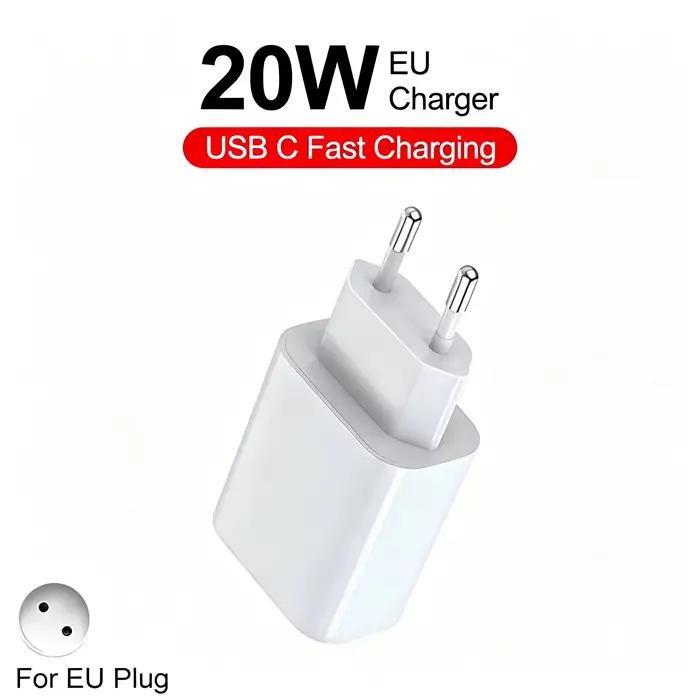 Chargeur rapide 40W pour iPhone 17 16 11 12 13 14 15 Pro Max Plus, câble de charge rapide USB C Type