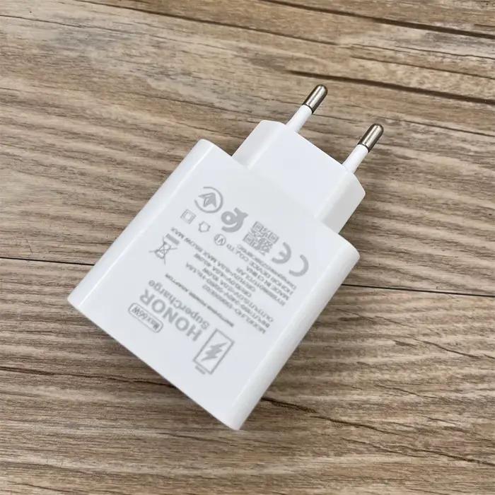 Honor 66W SuperCharge EU chargeur rapide pour Honor X9C 80 90 GT X60 X50 Pro 80 Se Magic 7 6 5 Lite 