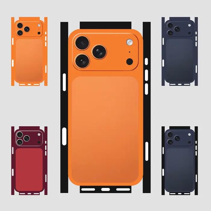 Film de protection personnalisé en vinyle premium pour iPhone 17 Pro Max – Autocollant de personnali