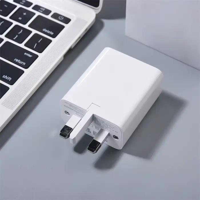 Chargeur mural rapide 66W UK Super Charge avec câble USB 6A pour Honor Magic VS3 V2 7 6 Lite, Honor 