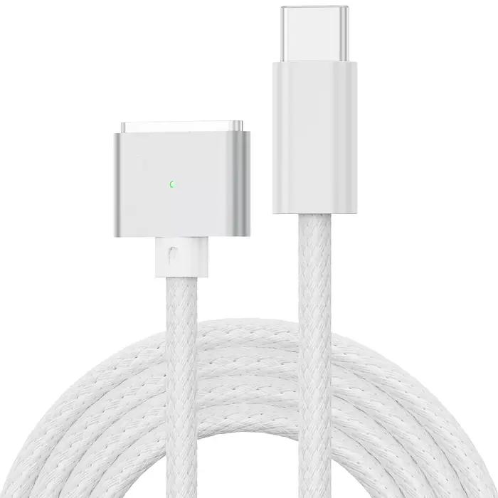 140W USB Type C vers Magsafe 3 cordon de chargeur magnétique pour MacBook Pro Air 14 16 M2 câble de 