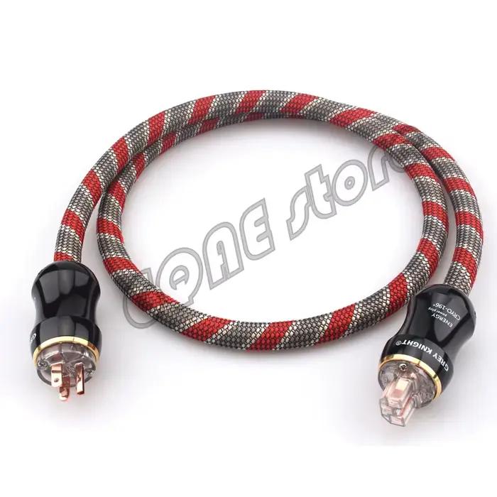 Câble d'alimentation Audio Hifi haut de gamme US/EU/AU, connecteur de prise d'alimentation en cuivre