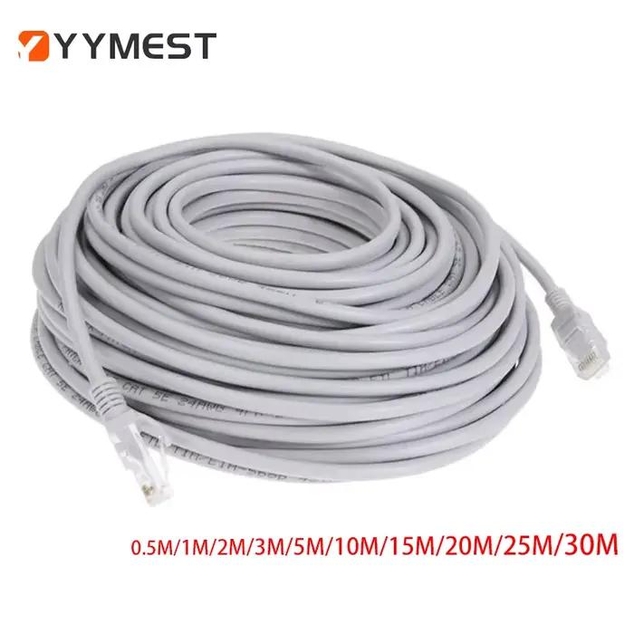 Câble Ethernet De Alta Velocidad Cat5e RJ45, cordon De raccordement LAN rouge, 0.4M/1M/2M/3M/5M/10M/