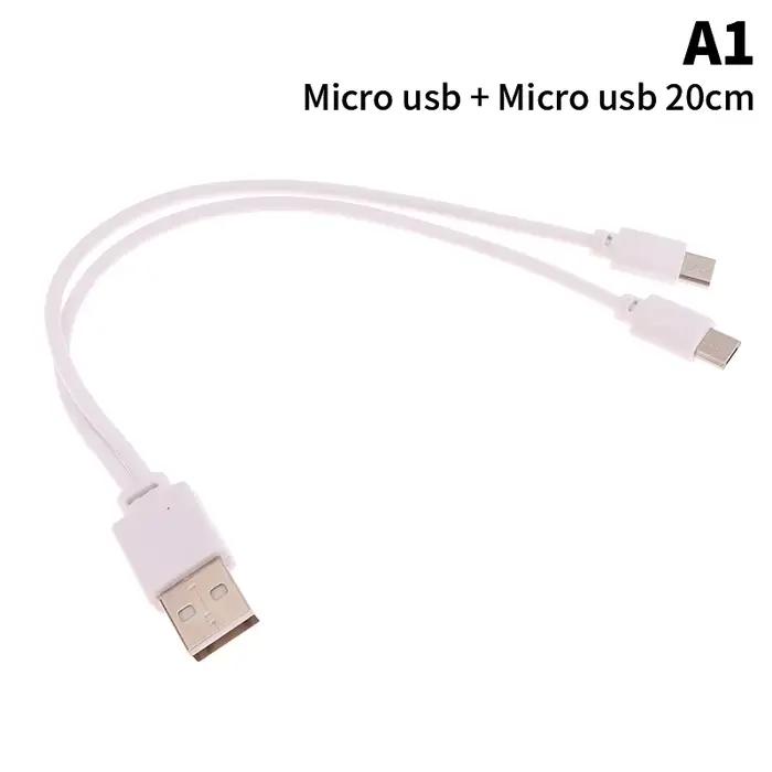 Câble de charge et de transfert de données pour smartphone Android et tablette, répartiteur micro US