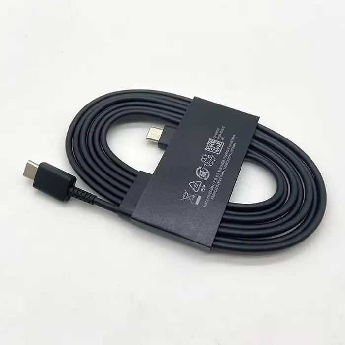 Câble Samsung Type C 1,8 m 3A, ligne de charge et de données ultra rapide pour Galaxy S23 S20 S21 S2