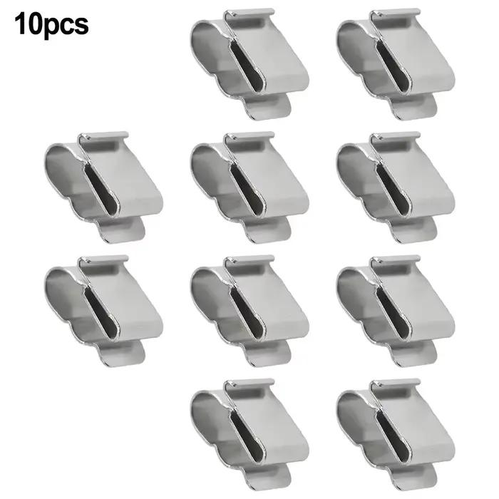 Pinces à fil en acier inoxydable, pour remorque de câble, panneau solaire, pince métallique, gestion