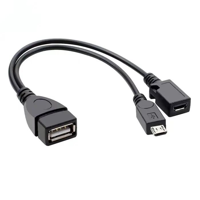 Câble OTG Y Splitter Micro USB pour Fire TV 3 ou Fire Stick 2ème Génération, Câbles et Adaptateurs d
