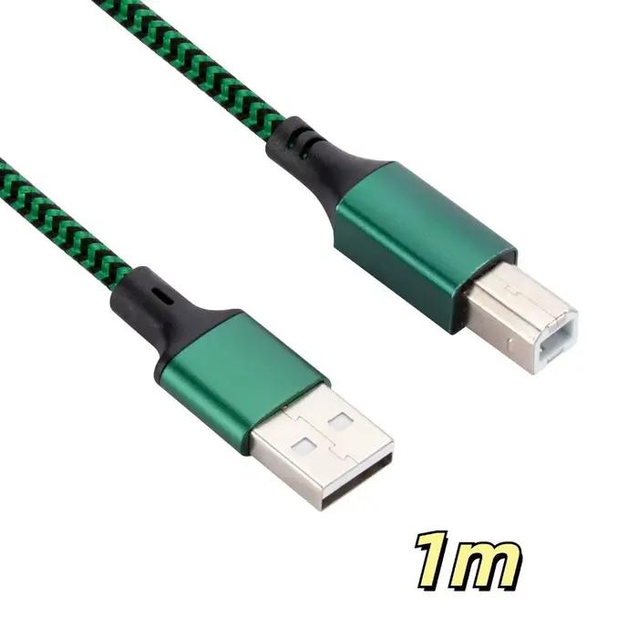 Câble d'imprimante USB 2.0 A vers B, connexion de données universelle à port carré, câble de données