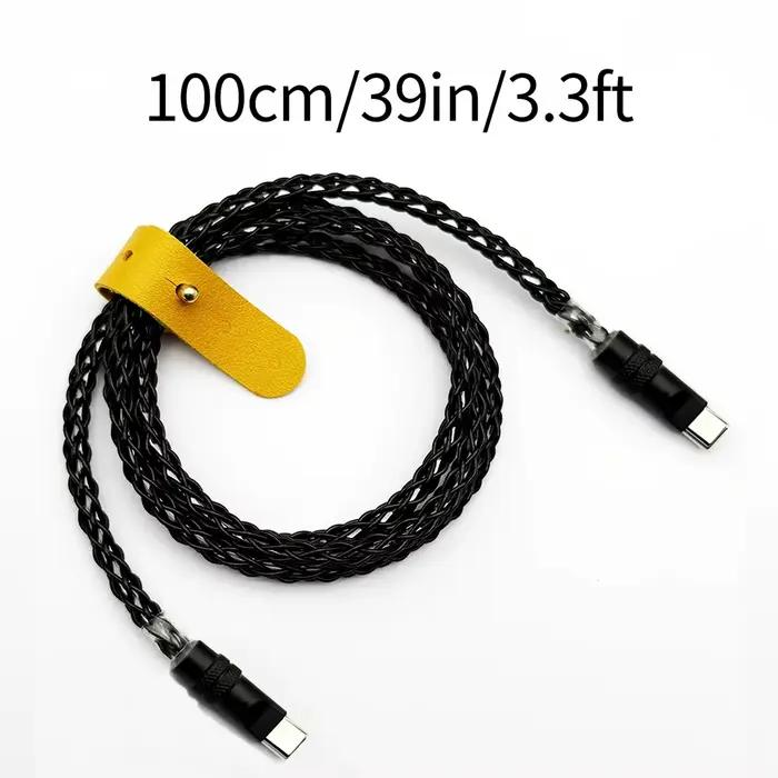 Câble de données lumineux RGB à charge rapide ASUS 60W TYPE-C pour iPhone 17 16 15 Pro Huawei Samsun