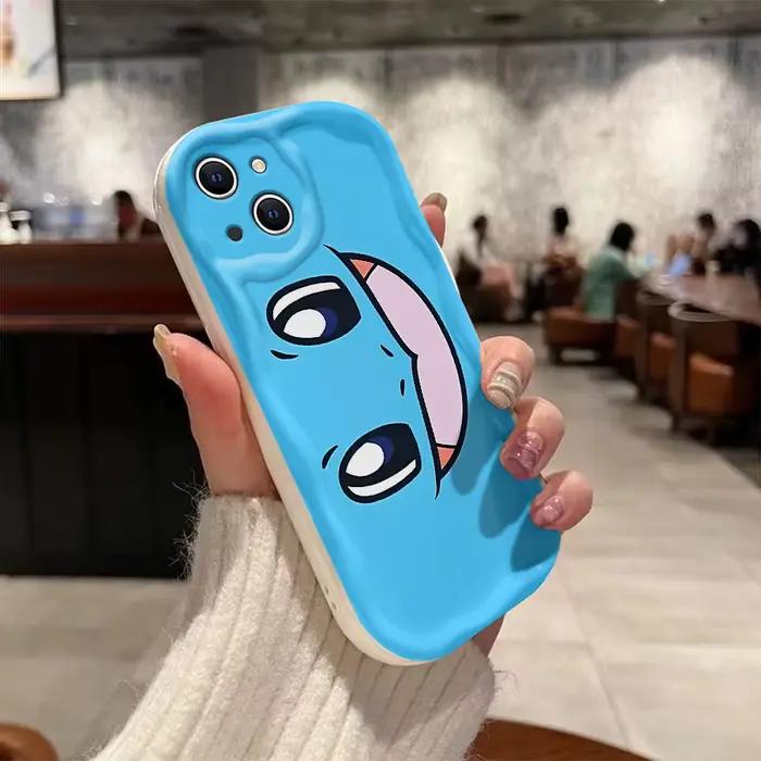 Nouvelle personnalité Pokémons mignon 3D vague étui pour iPhone 16 15 14 13 12 11 Pro Max Mini X XR 