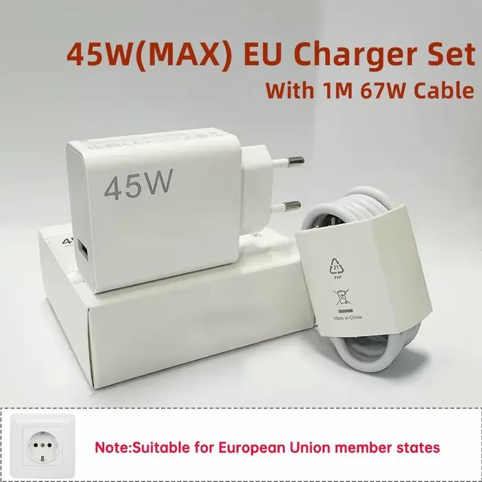 Chargeur d'origine Xiaomi Redmi Note 15 14 Pro, adaptateur Mi 45w, 33w, 27w, câble Redmi Note 10 11 