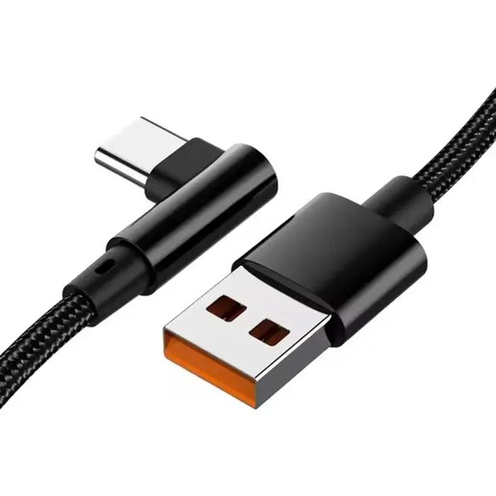 Câble de charge rapide 6A 66W Type C USB pour Huawei Xiaomi 14 Redmi Honor OPPO Realme POCO câble de