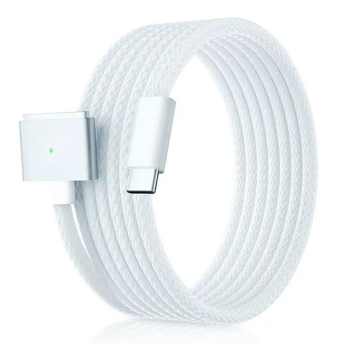 Câble USB Type C vers Magsafe 3 génération 140W pour chargeur MacBook Air Pro, câble magnétique sécu