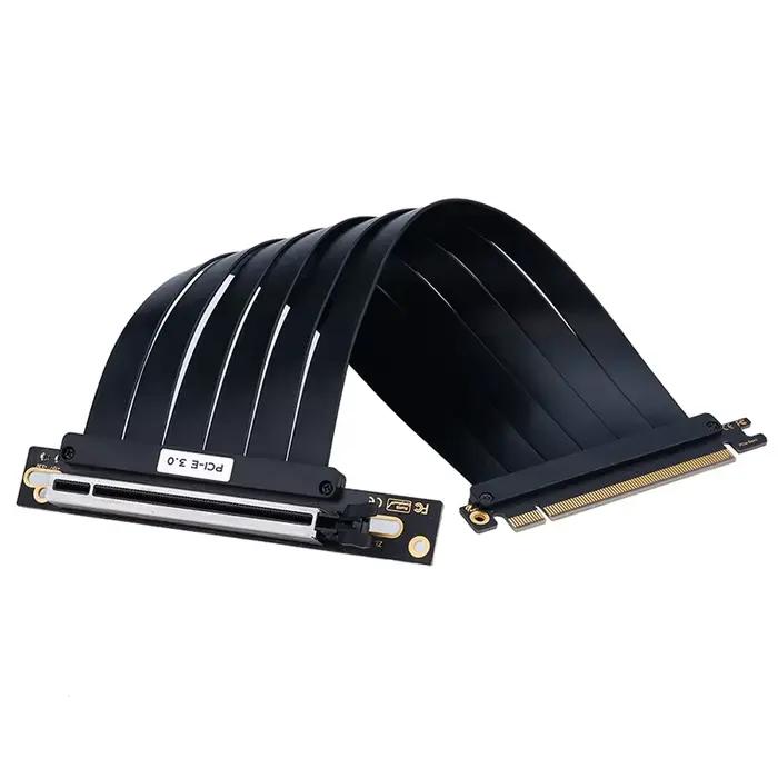 Câble Riser PCIE 3.0 X16, carte vidéo blindé EMI, extension Flexible haute vitesse, adaptateur PCI E