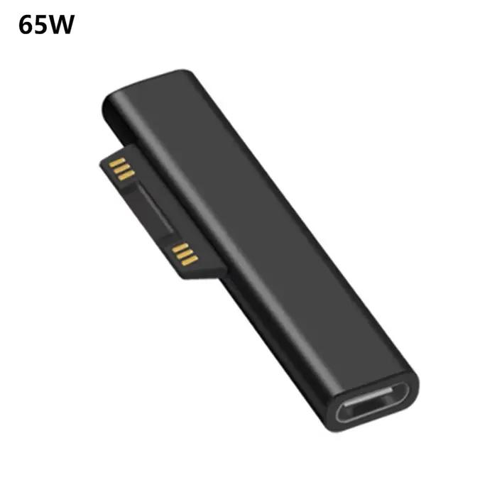 65W/102W PD charge rapide USB C alimentation pour Microsoft Surface Pro X 8 7 6 5 4 3 Go livre conve