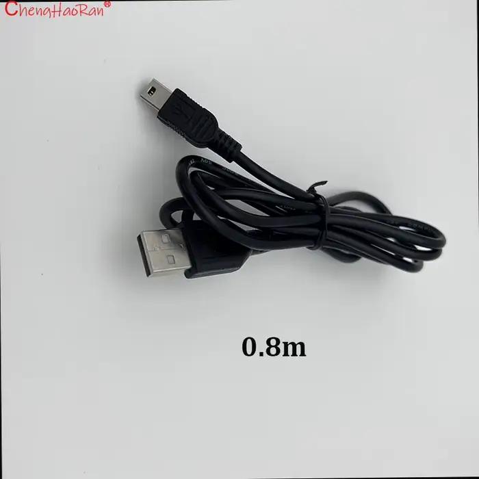 Câble de chargement long de 0.8m, 1m, 1.8m, 3m, pour contrôleur de console de jeu PS3, Transmission 