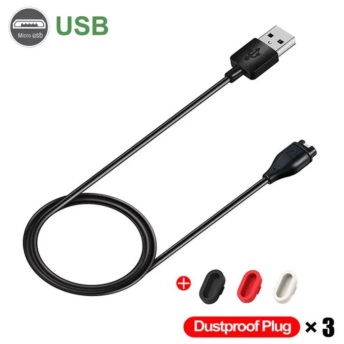 Câble de chargement USB Type C de 1 mètre, pour Garmin Fenix 7 7S 7X 6 6S 6X 5 5S 5X Vivoactive 3 4 