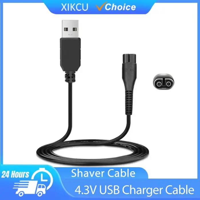 Câble de rasoir 4.3V USB A00390, adaptateur de cordon d'alimentation pour rasoir Philips Norelco One