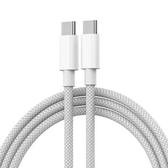 Câble USB-C d'origine pour Apple iPhone 16e 16 15 série PD 60W charge rapide pour Huawei Xiaomi Sams