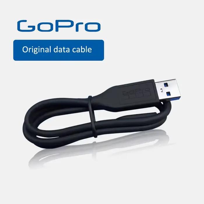 Câble de chargement Original, noir, argent, blanc, câble de données USB 3.0, session pour GoPro Hero