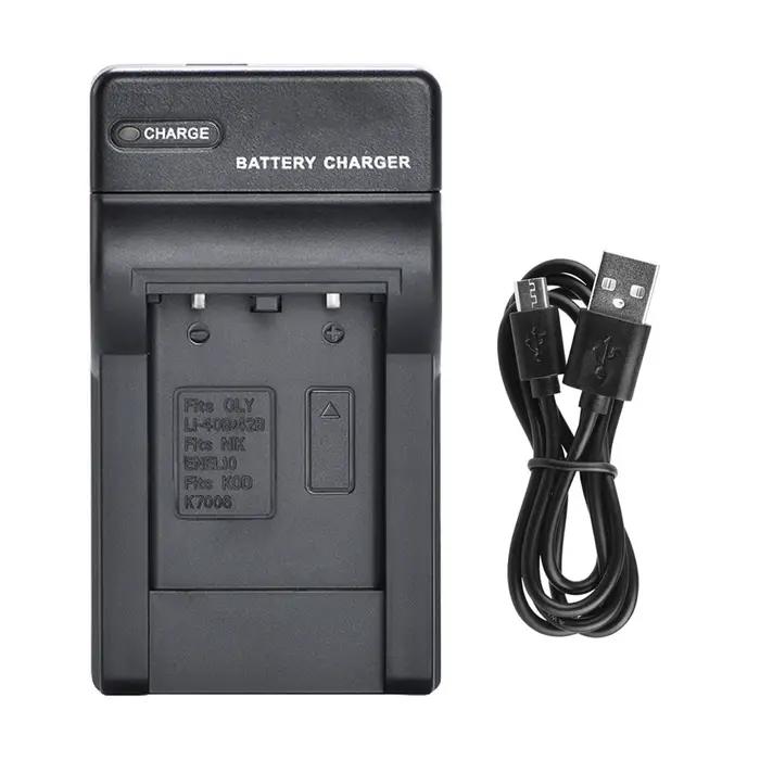 EN-EL10 NP-45A NP-45B, NP-45S KLIC-7006LI-40B LI-41C Chargeur de batterie pour batteries OLYMPUS LI-