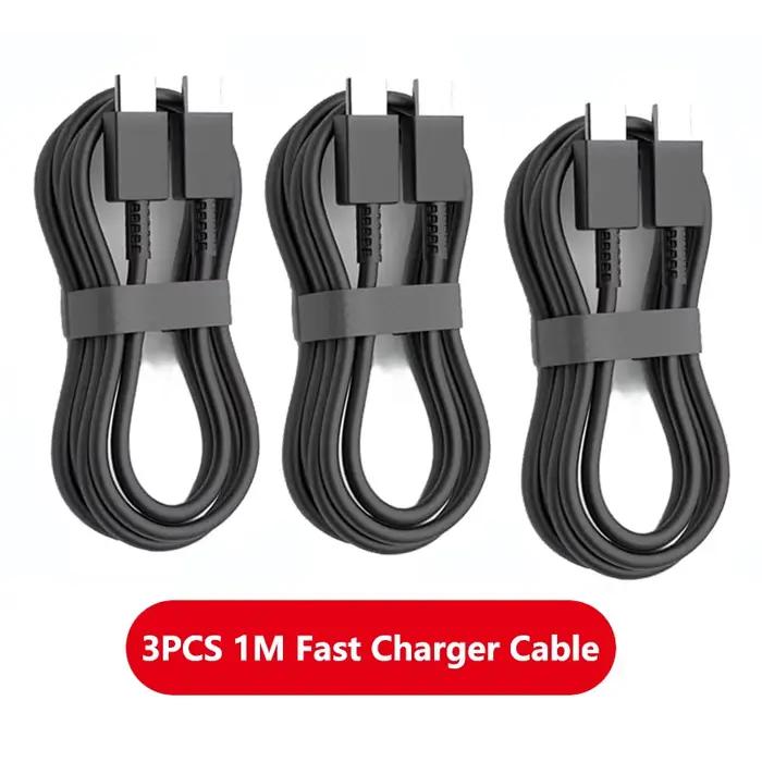 Câble de Charge rapide USB Type C à C PD 100W, 3 pièces, pour Samsung Galaxy S22 S23 S24 S25 Plus No
