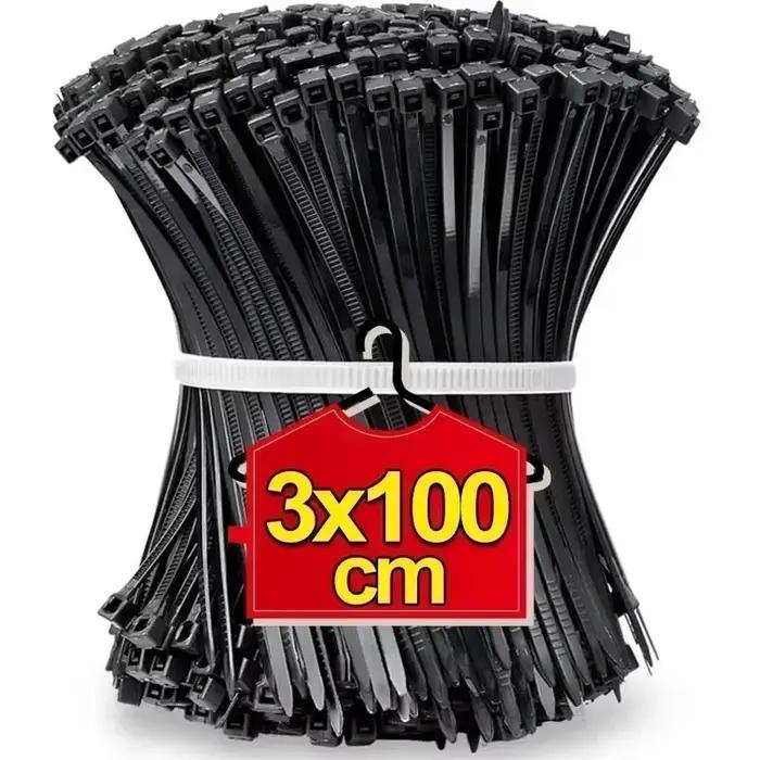 Attaches de câble en nylon autobloquantes, attaches de câble en plastique, anneaux de fixation de di