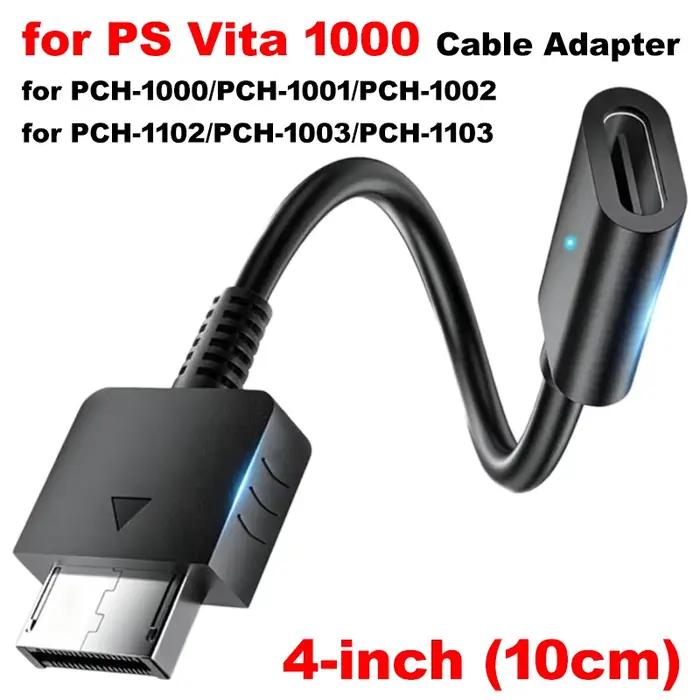 Câbles de charge femelles de type C pour PS Vita série PCH-1000, cordons adaptateurs de charge, câbl