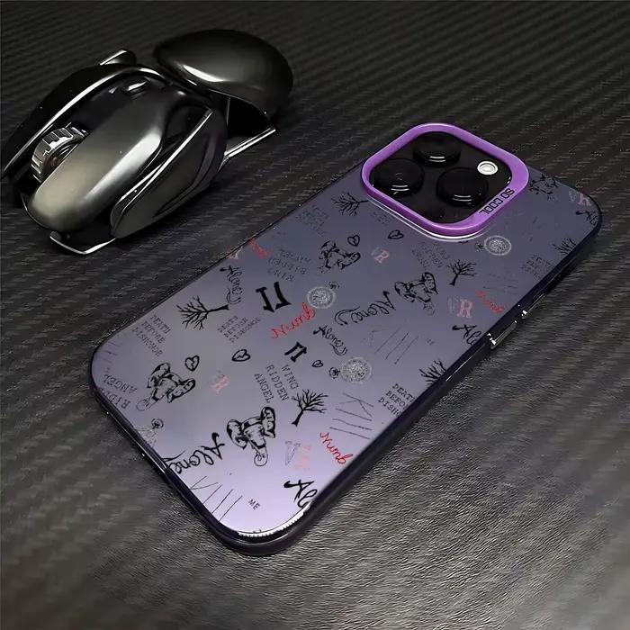 XXcountentacion Tattoos Phone Case, Anti Fall, 256 Back Cover, Populaire, iPhone 16, 15, 14, 13, 12,