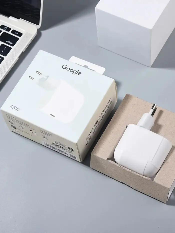 Chargeur Pixelbook EU 45W, charge rapide, adaptateur d'alimentation pour Pixel 9 Pro XL Fold 9 8 7 6