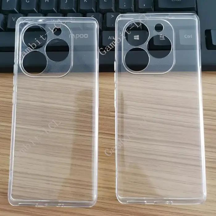 Coque de protection arrière en silicone pour smartphone, coque souple en TPU pour Itel S23 + S23 Plu