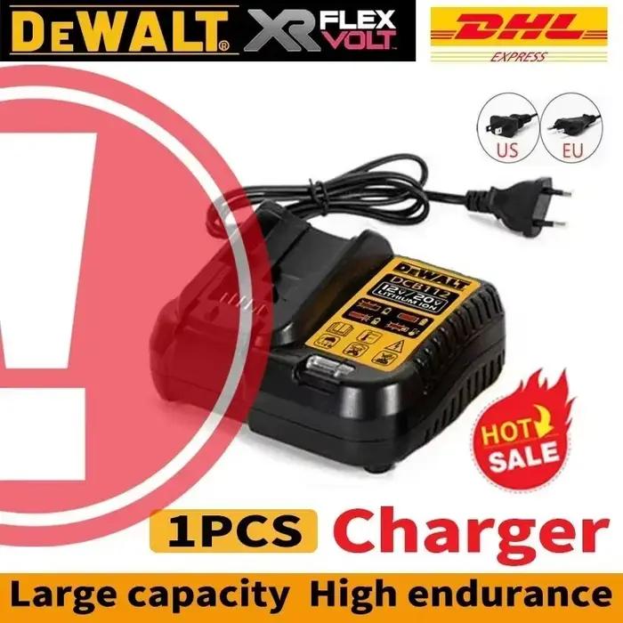Batterie d'outil électrique 100% originale DeWALT 20V 6000mAh DCB206 DCB205 DCB200 DCF887 DCG405 DCD