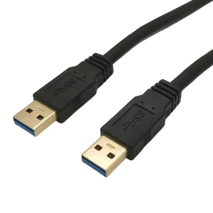 Câble USB 3.0 USB vers USB Type A mâle vers mâle pour disque dur radiateur Webcam voiture câble de c