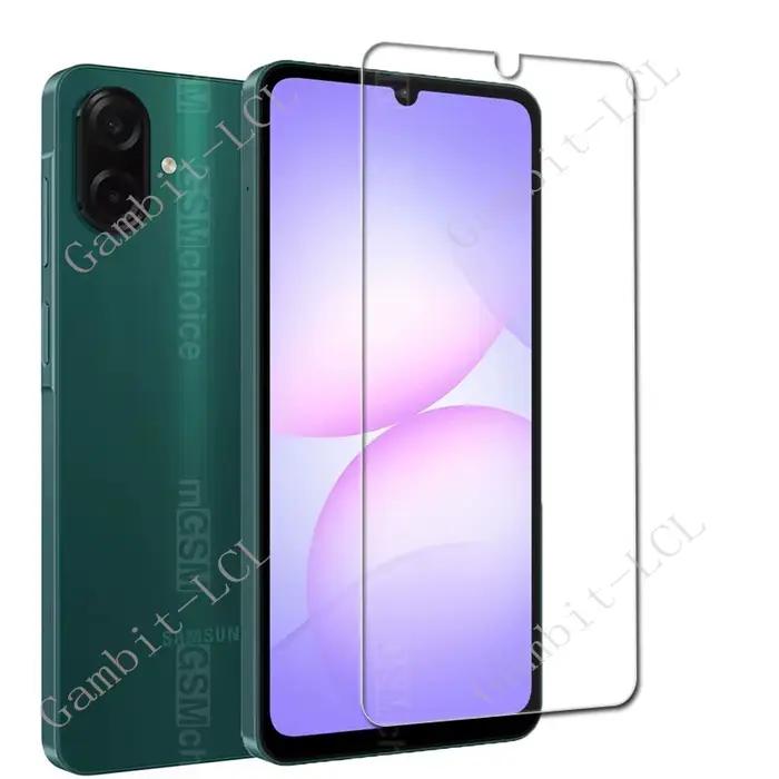 3 pièces 9H HD verre trempé de protection pour Samsung Galaxy A07 4G 6.7 "SamsungGalaxyA07 GalaxyA07