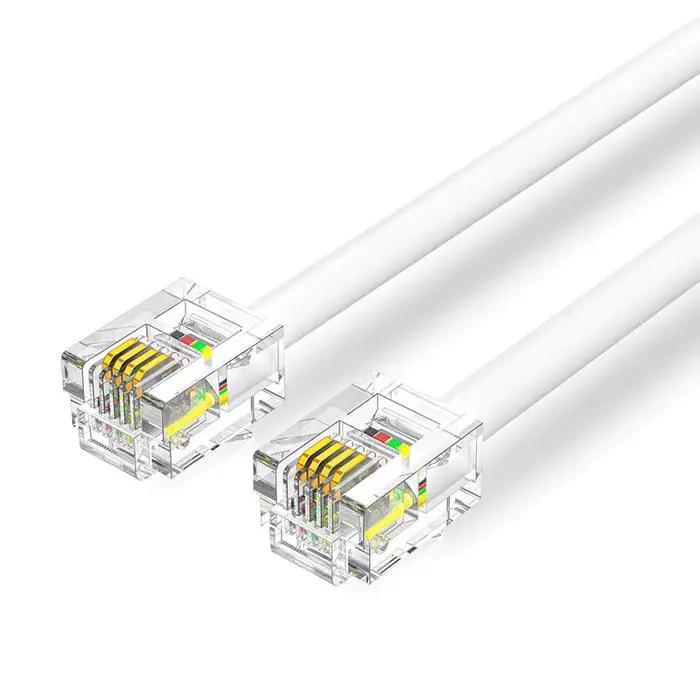 Vention-Câble téléphonique RJ11, mâle vers mâle 6P4C, pour modem DSL, répondeur 10/0ig, identificati