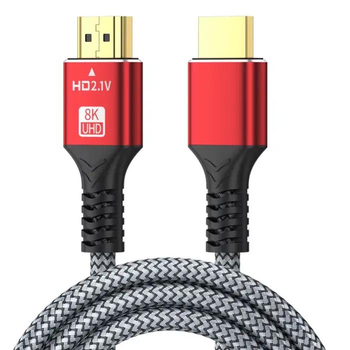 Câble HDTV 0.5M 1M 1.5M 2M 8K pour Xiaomi TV Box PS5, Ultra haute vitesse, Compatible 8K @ 60Hz, câb