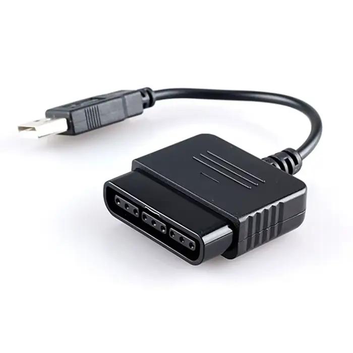 Câble USB pour Sony PlayStation PS2, pour manette de jeu PS3, câble de conversion pour Console PC, l