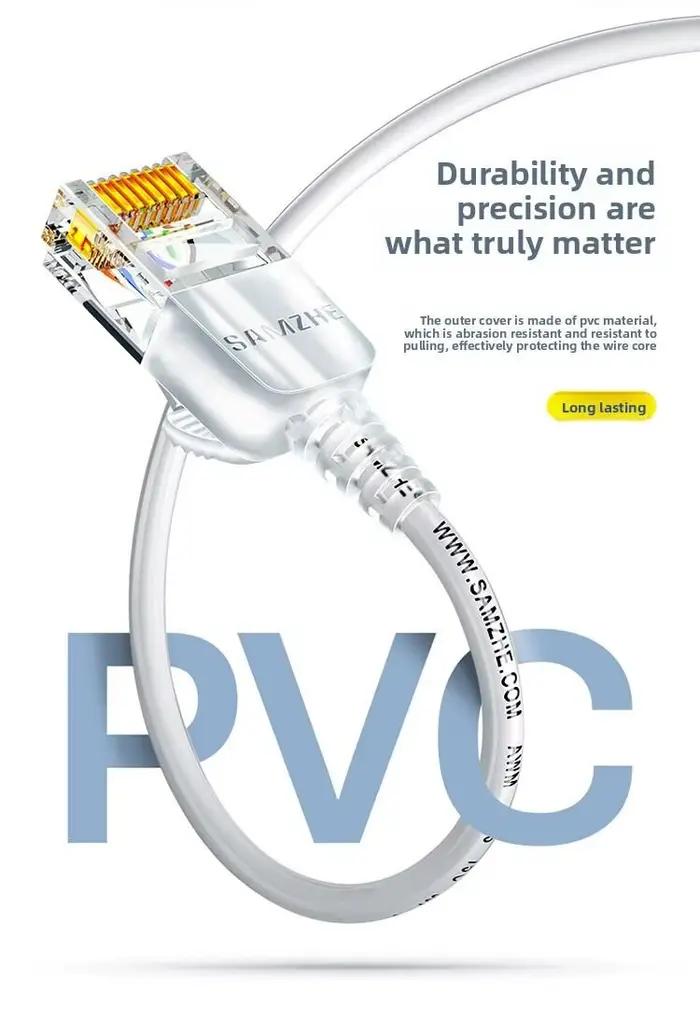 Câble Ethernet fin SAMZHE Cat6A 10 Gbps