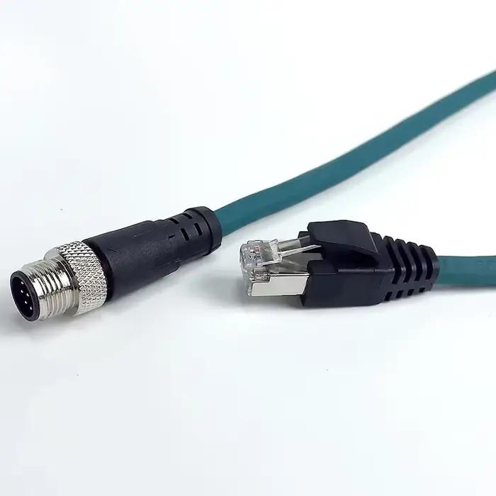 Câble de connecteur M12 à RJ45 M12