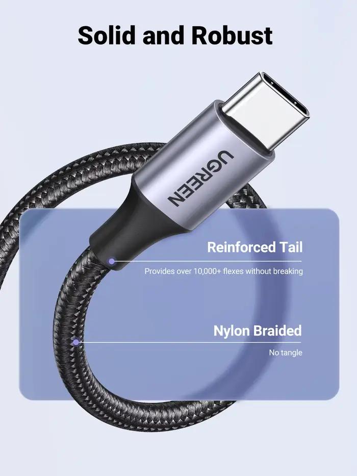 [Pack de 2] Câble USB Type C UGREEN 3A
