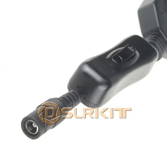 Câble d'alimentation cc séparateur 5.5x2.1mm 1:6