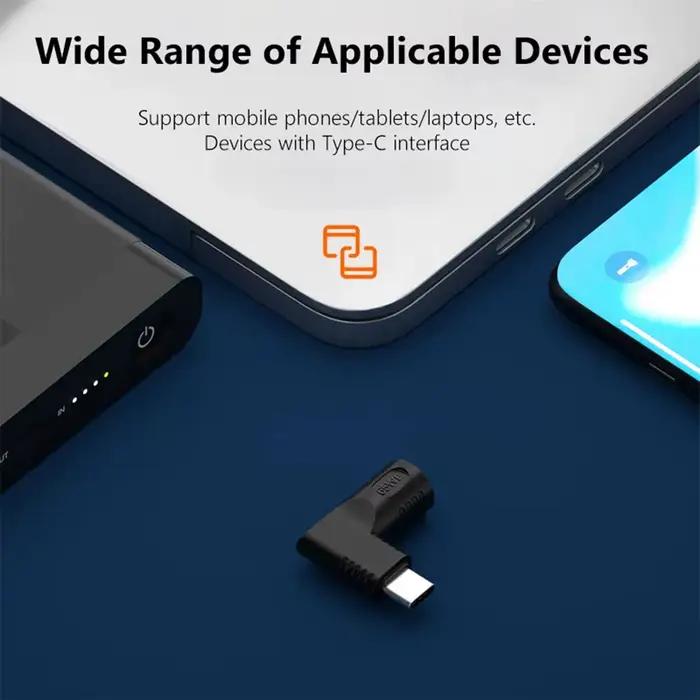 DC 7.4X5.0mm pour Hp Dell chargeur d'ordinateur portable vers 65W Type C USB PD adaptateur d'alimentation convertisseur pour MacBook Huawei Hp Lenovo Xiaomi Samsung