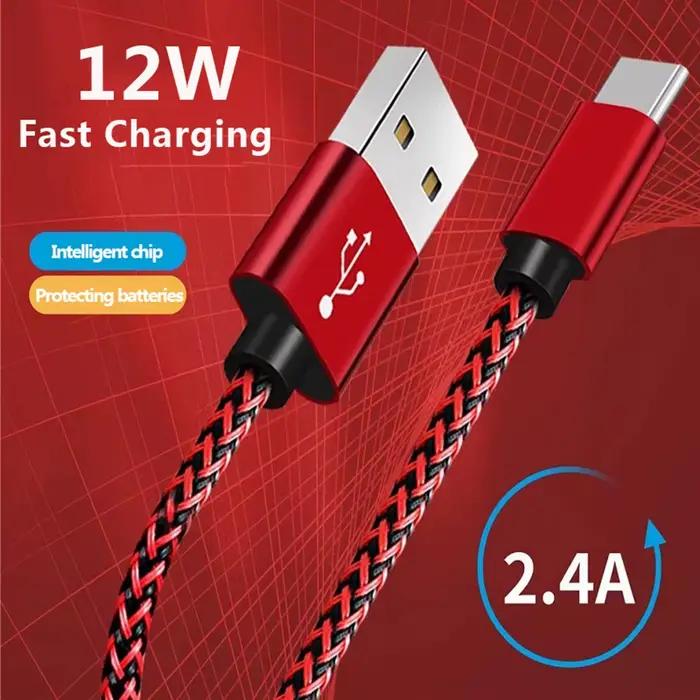 Câble USB Type C, charge rapide