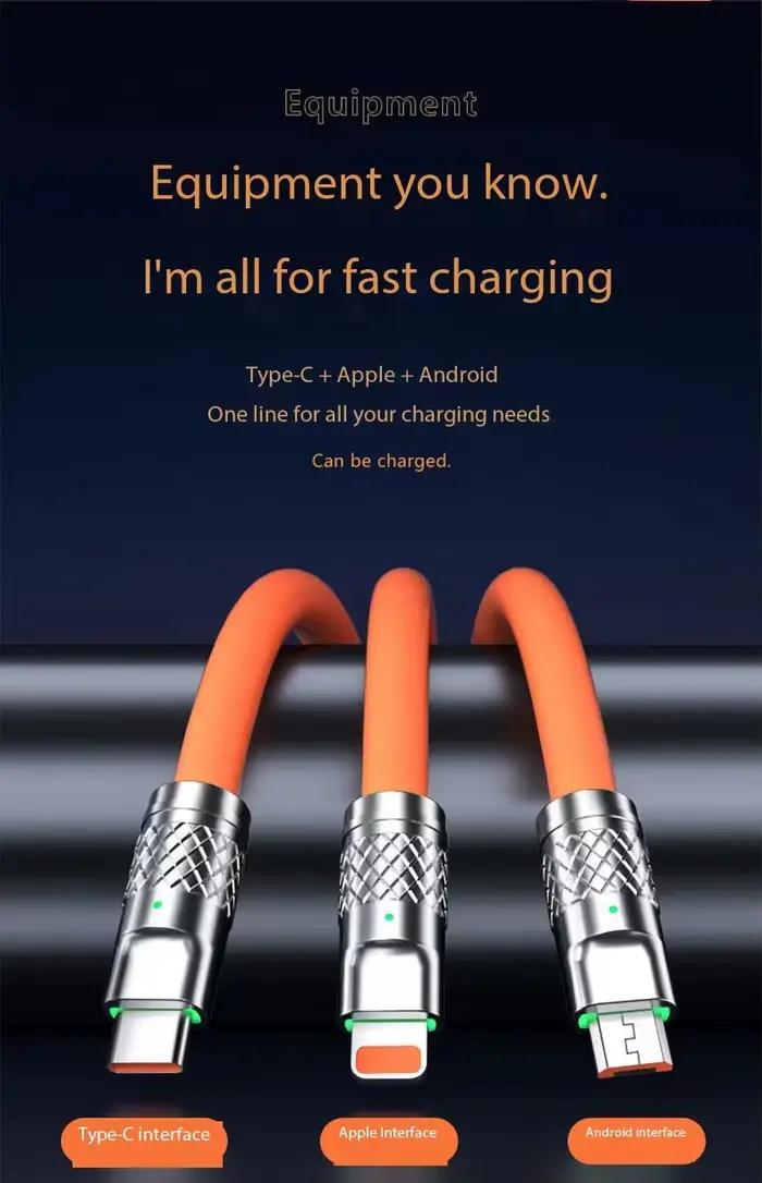 Câble de charge super rapide pour téléphone portable