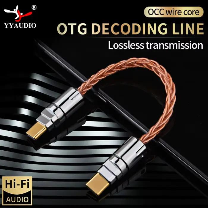 Câble Lightning vers Type-C Adaptateur OTG Amplificateur DAC Hi-Fi Portable Pour iPod Occasions Spéciales