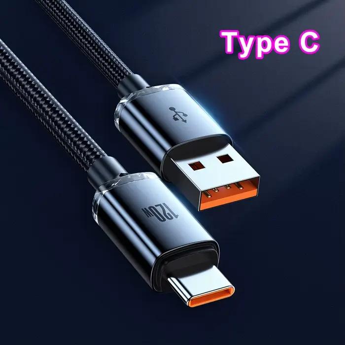 Câble de Charge Super rapide 120W