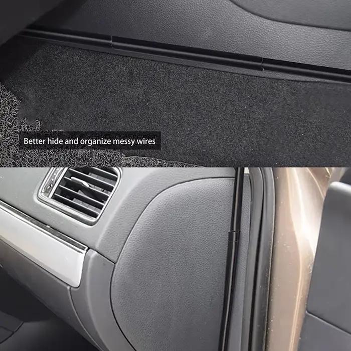 Protecteur universel de manchon de ligne de câble intérieur de voiture