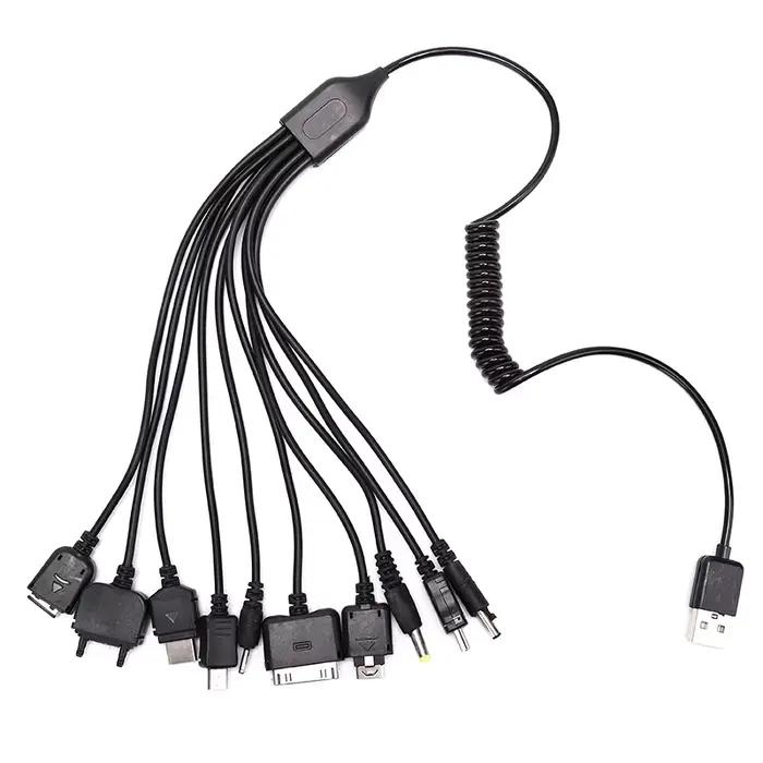 Chargeur universel 10 en 1 pour téléphone portable