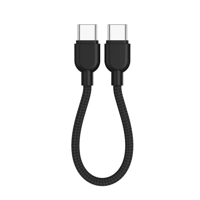 Câble court USB-C vers USB-C avec lanière